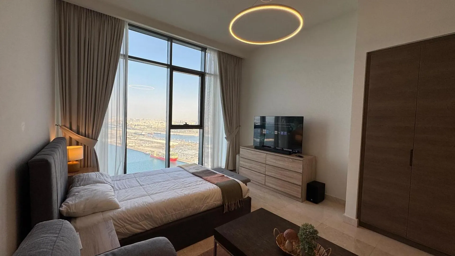 Modern Studio With Sea View Anwa By Omniyat Dubai Maritime City - Al Sarya Holiday Homes