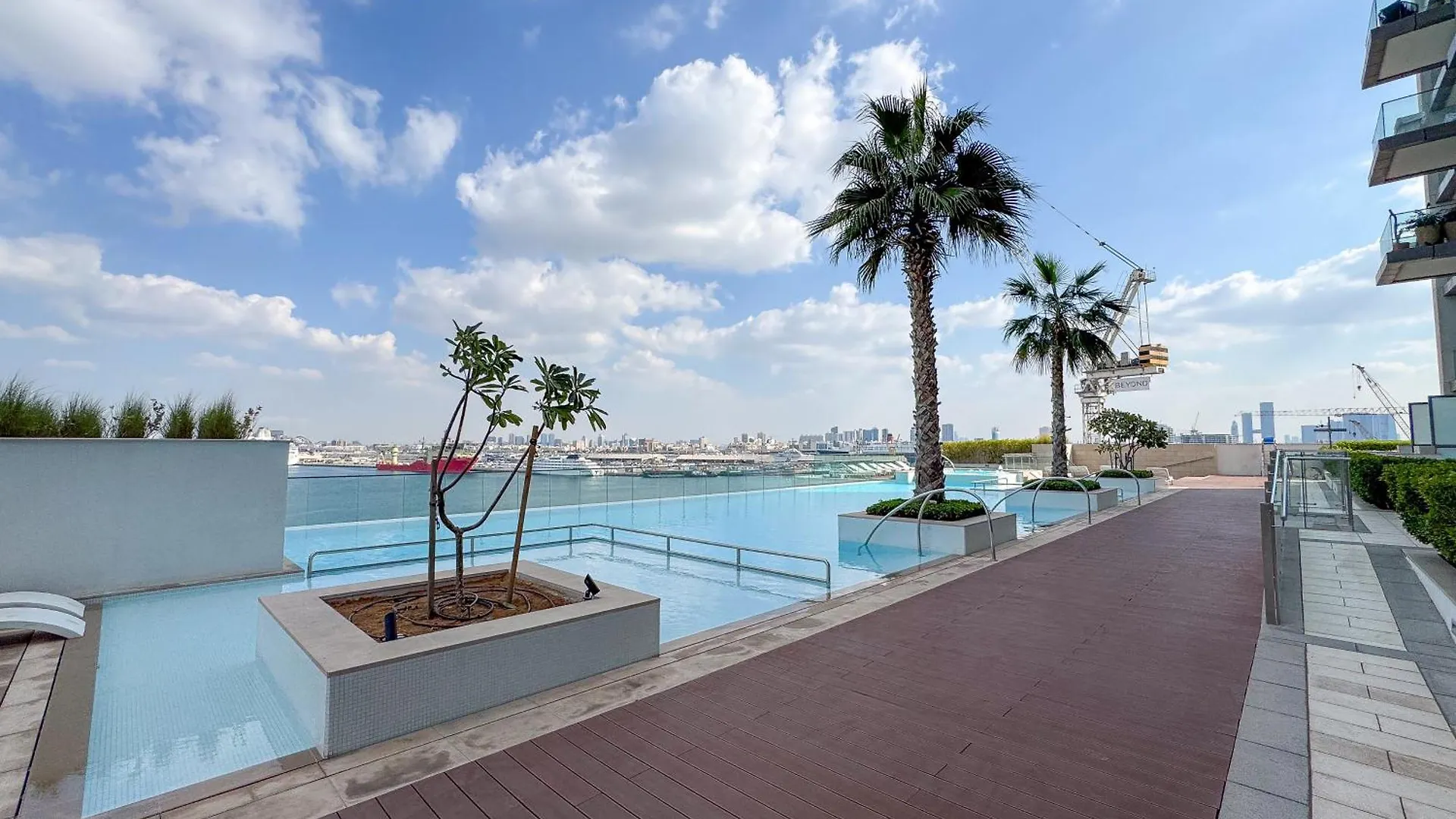 Modern Studio With Sea View Anwa By Omniyat Dubai Maritime City - Al Sarya Holiday Homes Zjednoczone Emiraty Arabskie